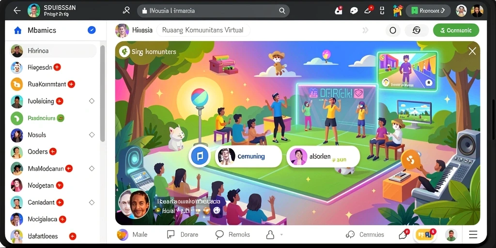 Tangkapan layar menampilkan mode multiplayer yang seru.