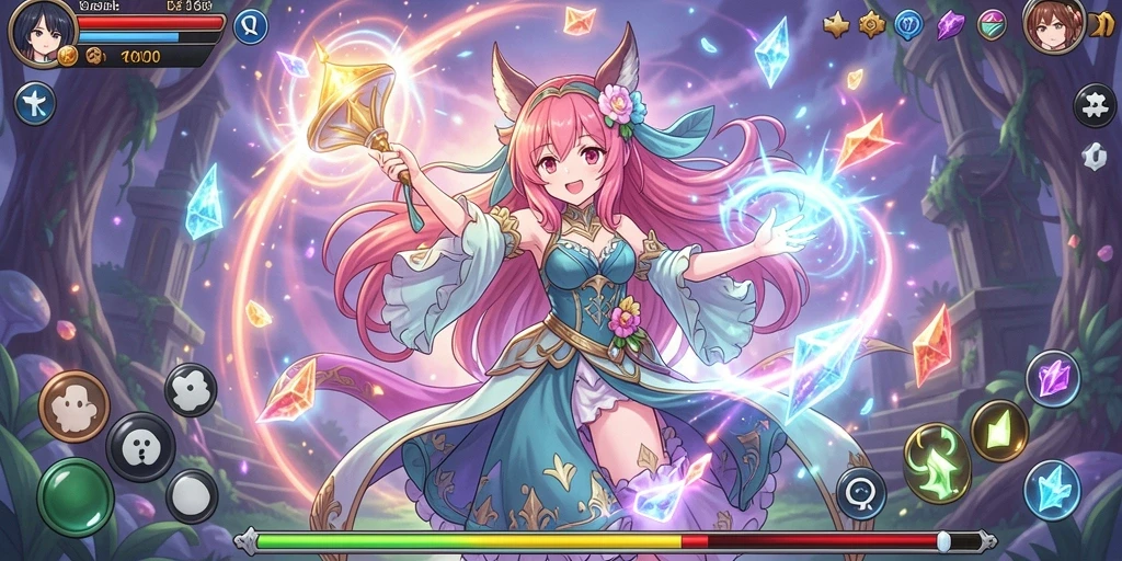 Mode multiplayer yang memungkinkan pertarungan seru dengan teman.