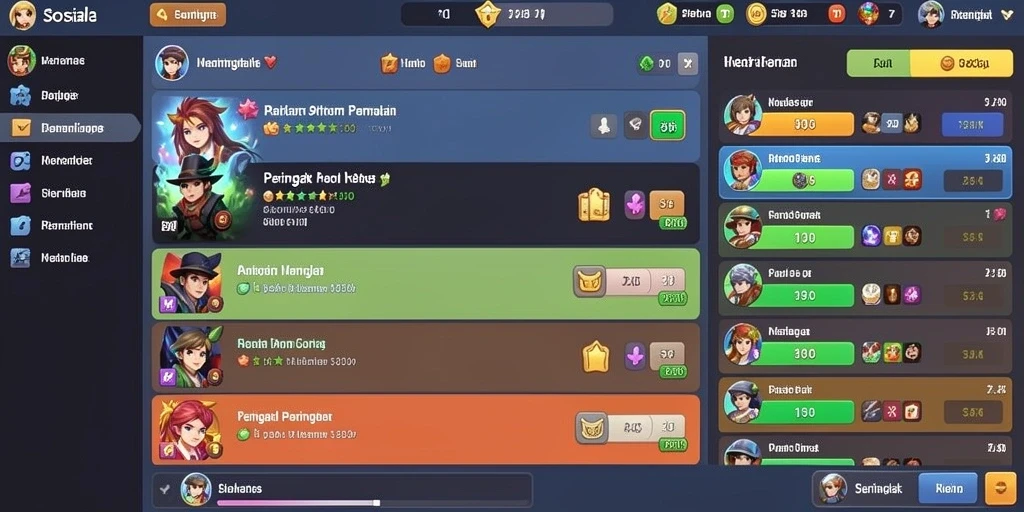 Pengalaman bermain multiplayer yang mengasyikkan.