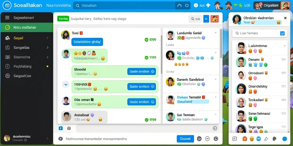 Pengalaman multiplayer yang seru dengan teman-teman.