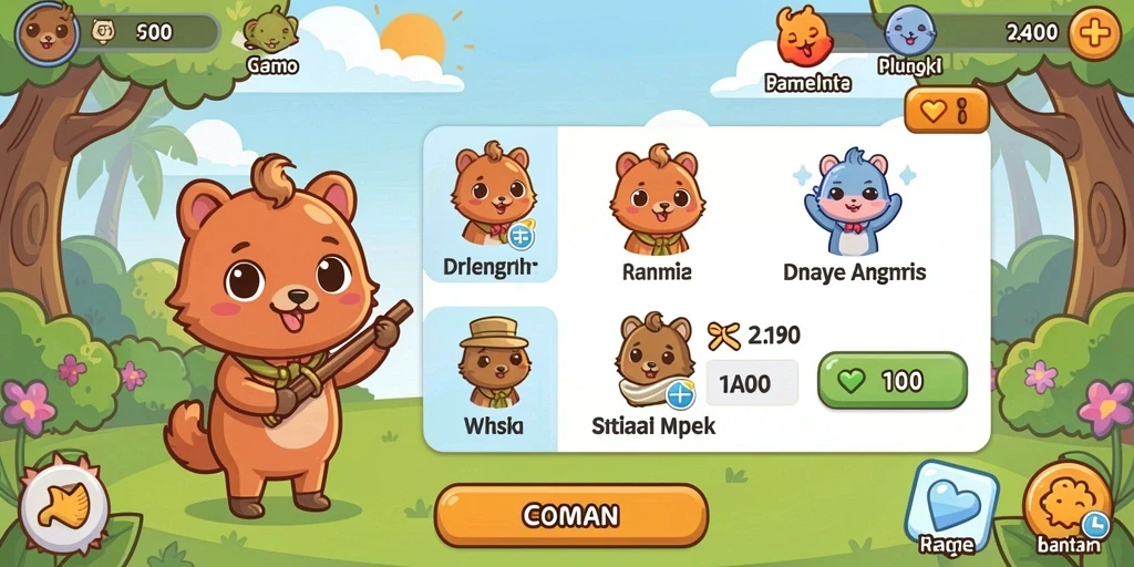 Menampilkan fitur multiplayer yang seru dan interaktif.