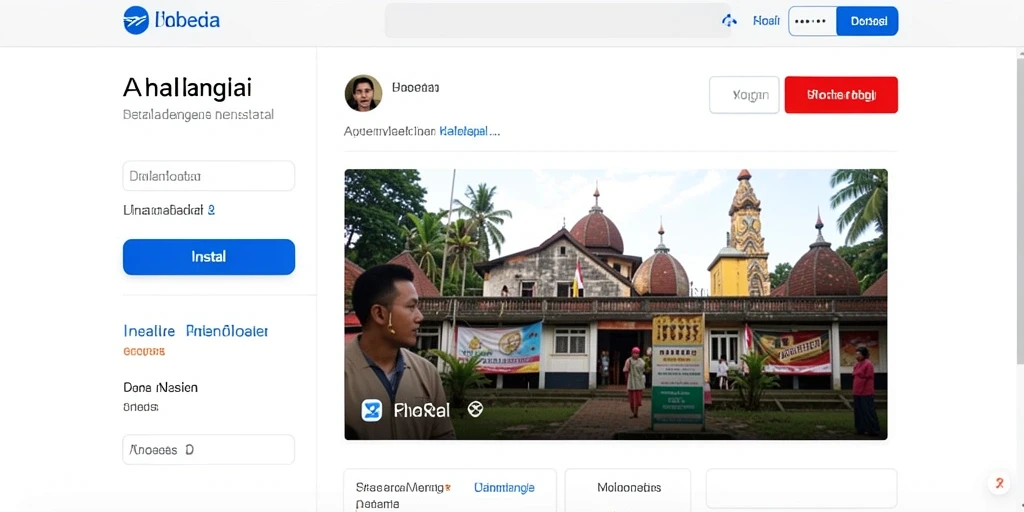 Screenshot menunjukkan eksplorasi wilayah baru.