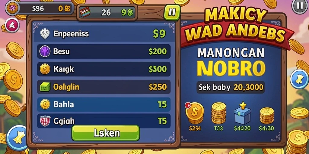 Hadiah menarik menunggu Anda setiap saat.